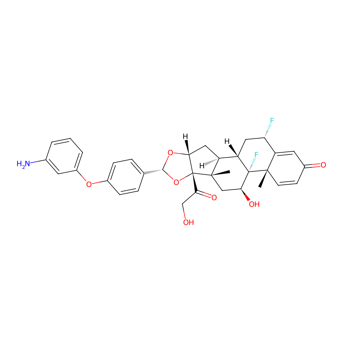Glucocorticoid receptor agonist-2 molecular structure, CAS 2166378-92-1