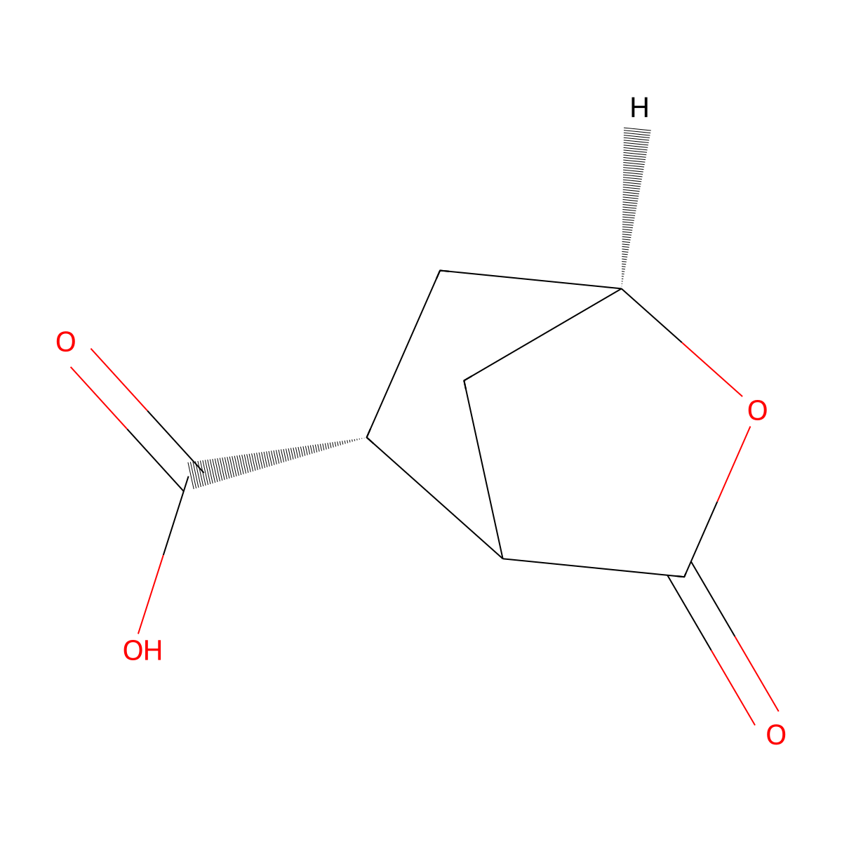 (1R,5R)-3-oxo-2-oxabicyclo[2.2.1]heptane-5-carboxylic acid molecular structure, CAS 2166406-18-2