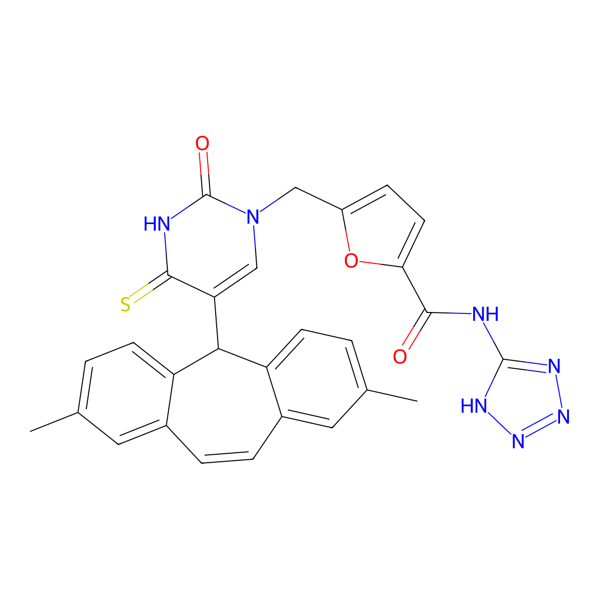 AR-C118925XX molecular structure, CAS 216657-60-2