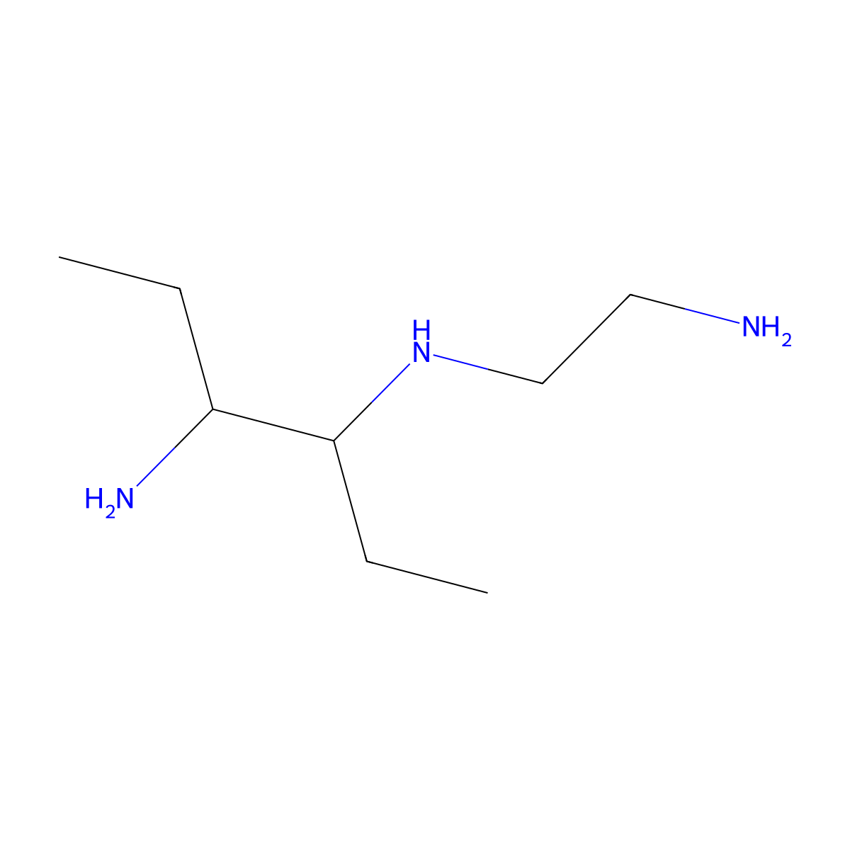 (2-Aminoethyl)(4-aminohexan-3-yl)amine molecular structure, CAS 2166798-25-8