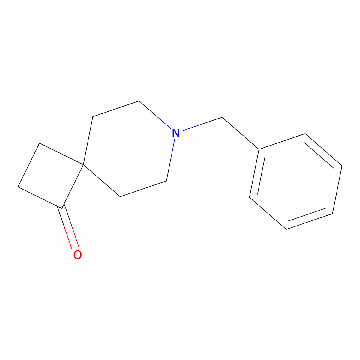 7-Benzyl-7-azaspiro[3.5]nonan-1-one molecular structure, CAS 2166966-69-2