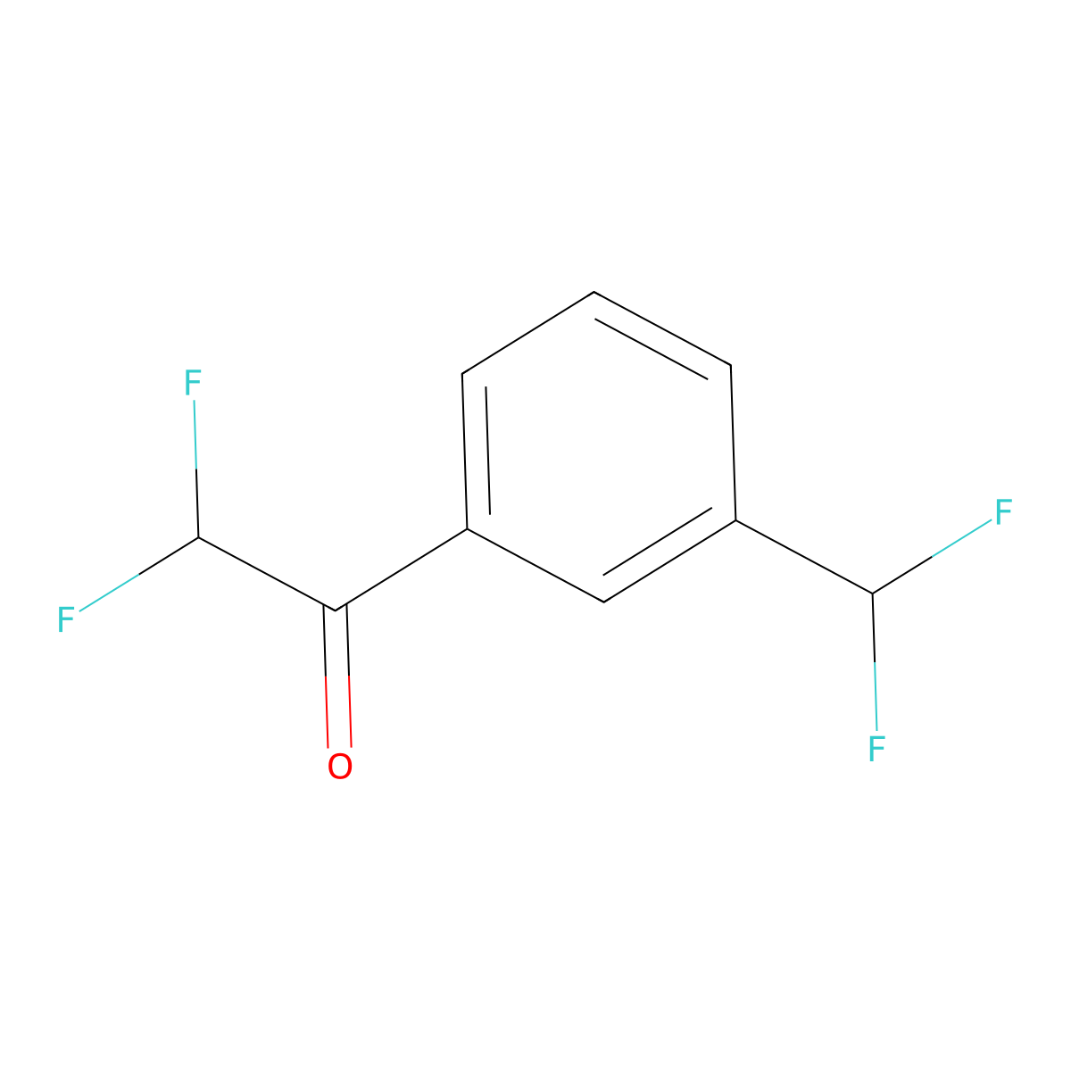 1-(3-(Difluoromethyl)phenyl)-2,2-difluoroethanone molecular structure, CAS 2166981-75-3
