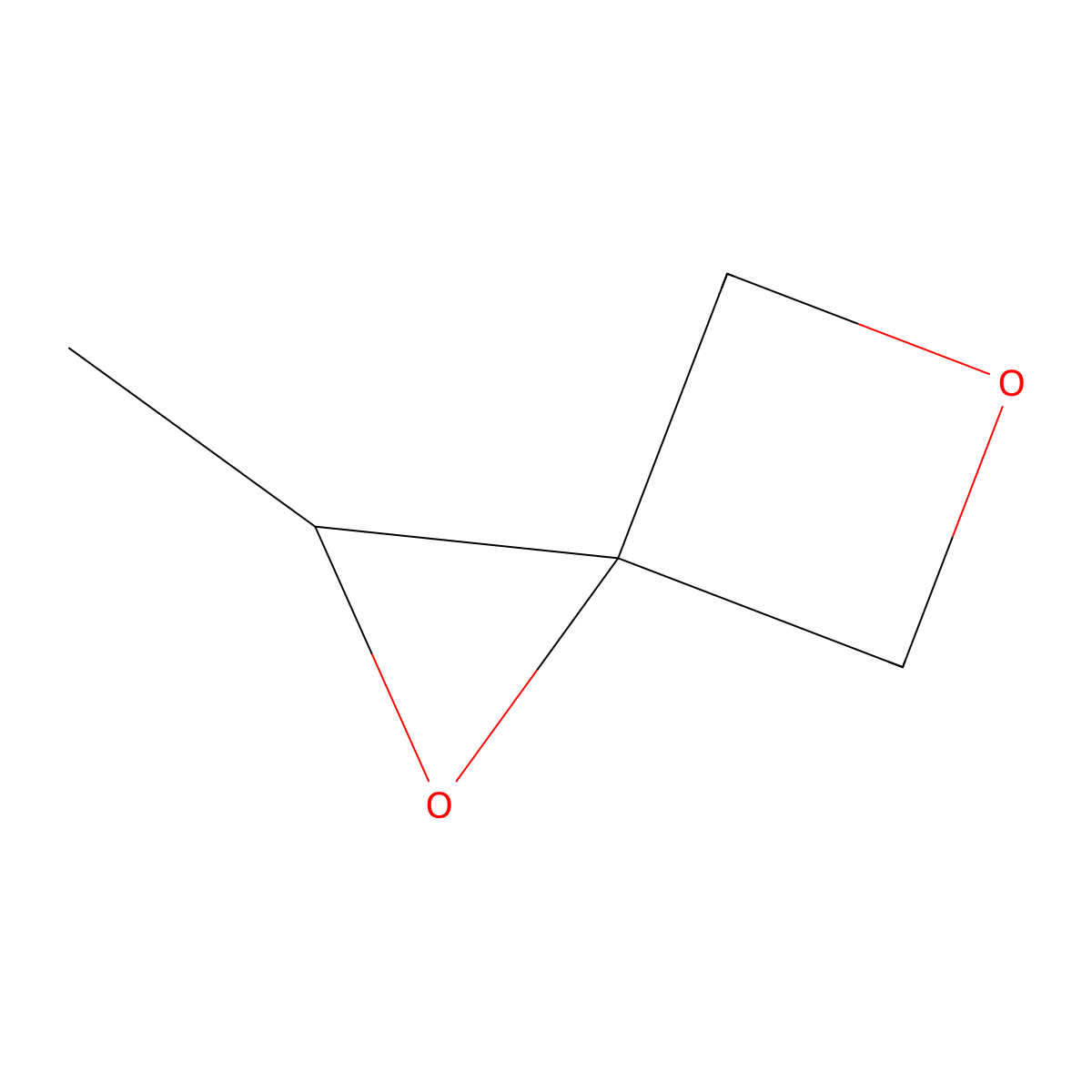 2-Methyl-1,5-dioxaspiro[2.3]hexane molecular structure, CAS 2167010-52-6