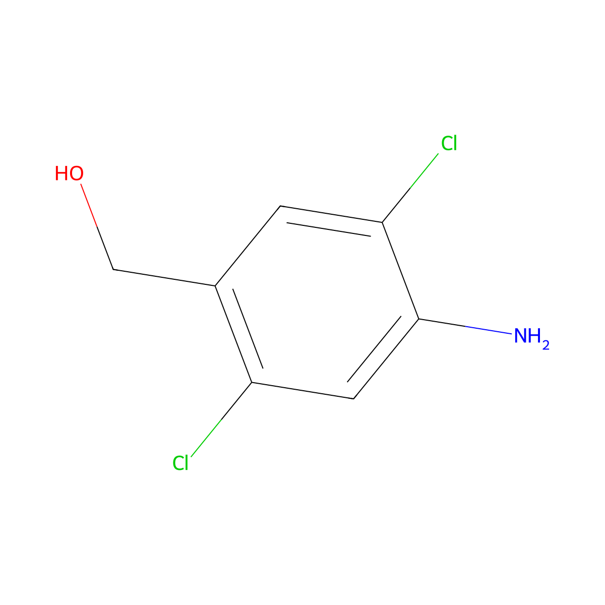 (4-Amino-2,5-dichloro-phenyl)-methanol molecular structure, CAS 2167318-06-9