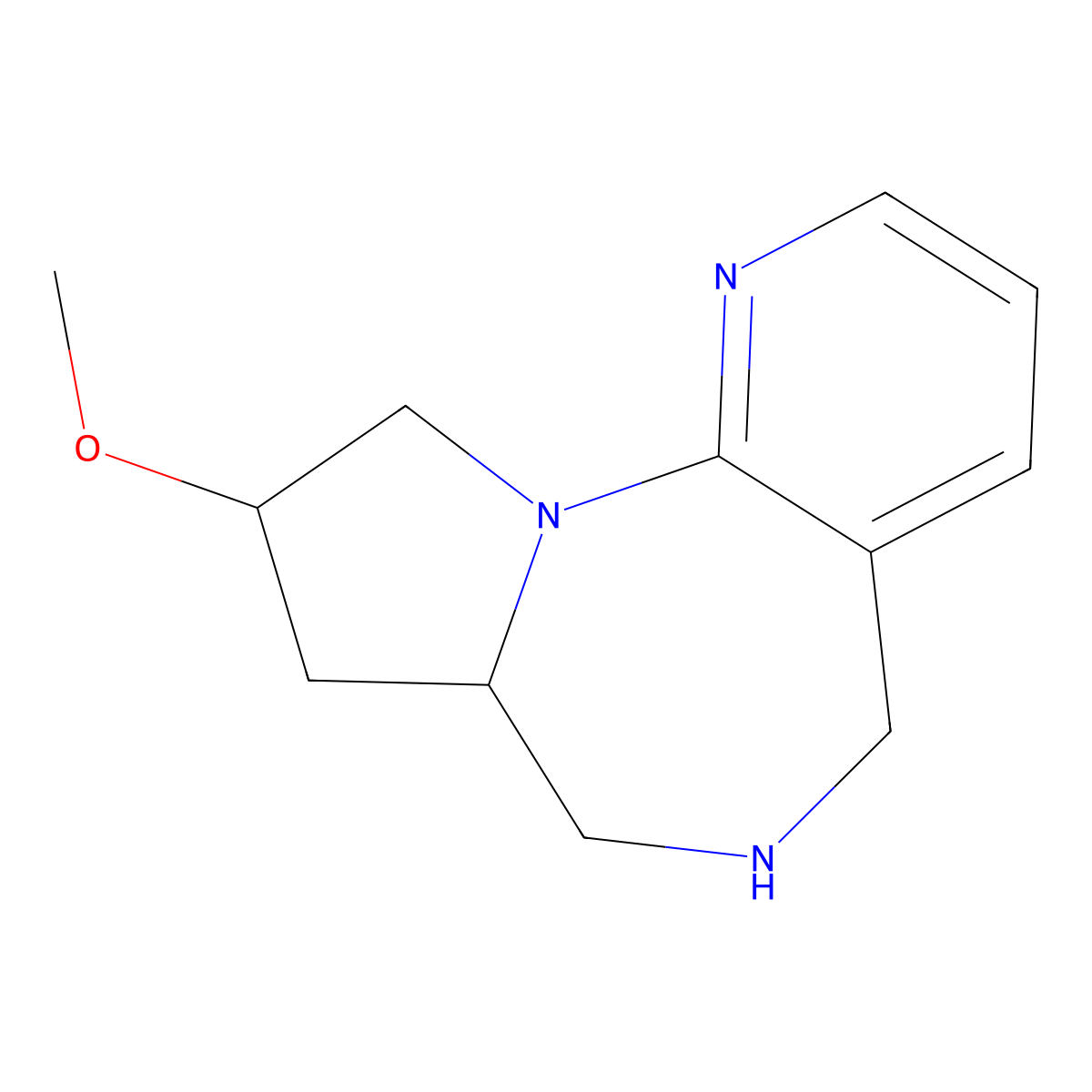 4-Methoxy-2,8,14-triazatricyclo(8.4.0.0,2,6)tetradeca-1(14),10,12-triene molecular structure, CAS 2167346-67-8