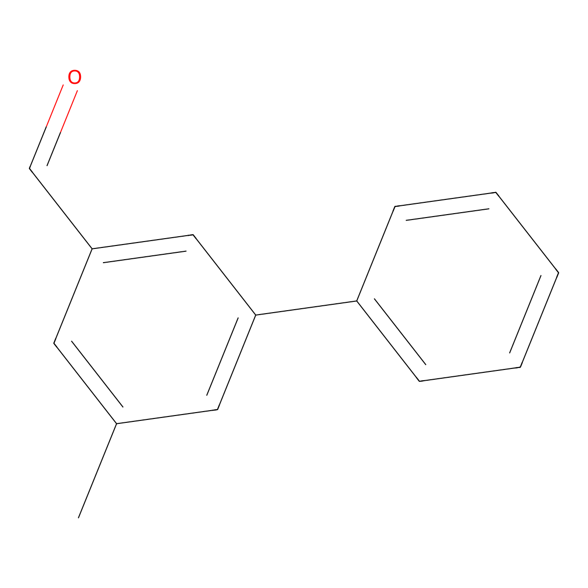 3-Methyl-5-phenylbenzaldehyde molecular structure, CAS 2167460-62-8