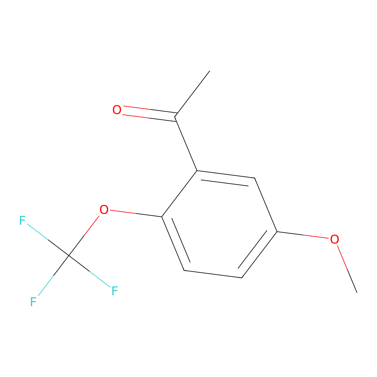5'-Methoxy-2'-(trifluoromethoxy)acetophenone molecular structure, CAS 2168433-41-6