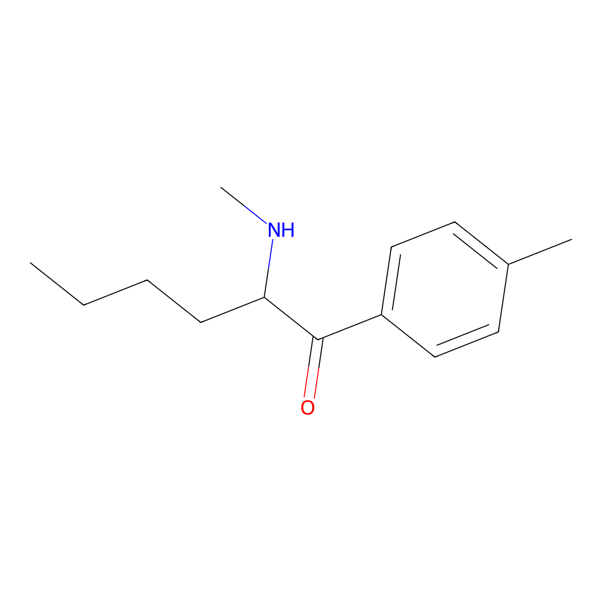 4'-Methyl-N-methylhexanophenone molecular structure, CAS 2168553-84-0
