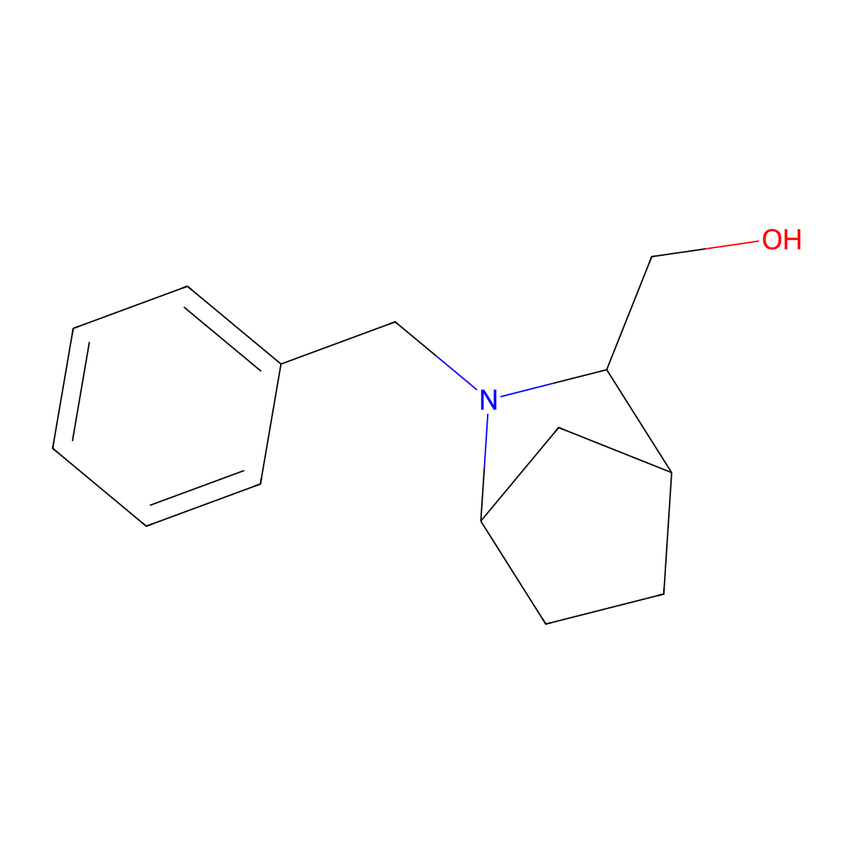 {2-Benzyl-2-azabicyclo[2.2.1]heptan-3-yl}methanol molecular structure, CAS 2168581-88-0
