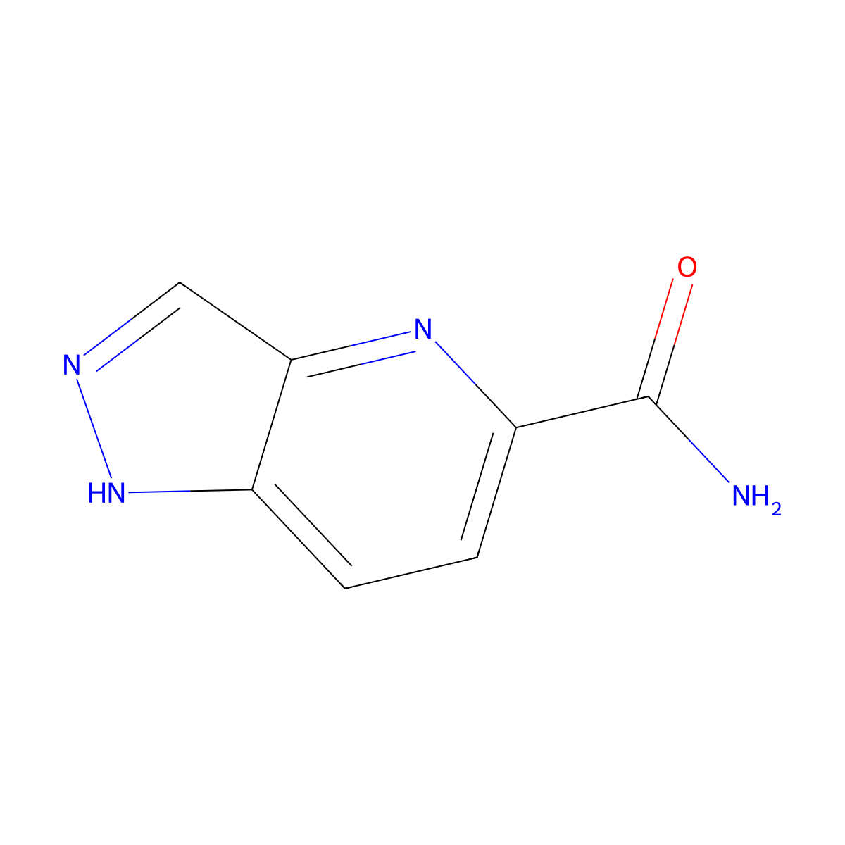1H-Pyrazolo[4,3-b]pyridine-5-carboxamide molecular structure, CAS 2168752-80-3
