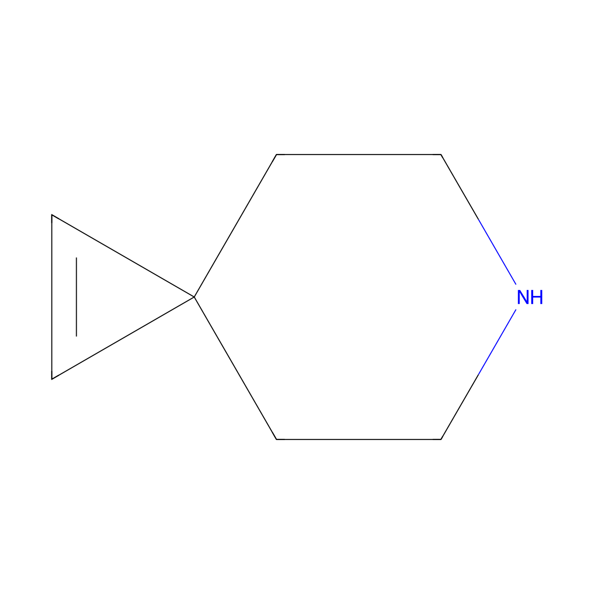 6-Azaspiro[2.5]oct-1-ene molecular structure, CAS 2168836-89-1