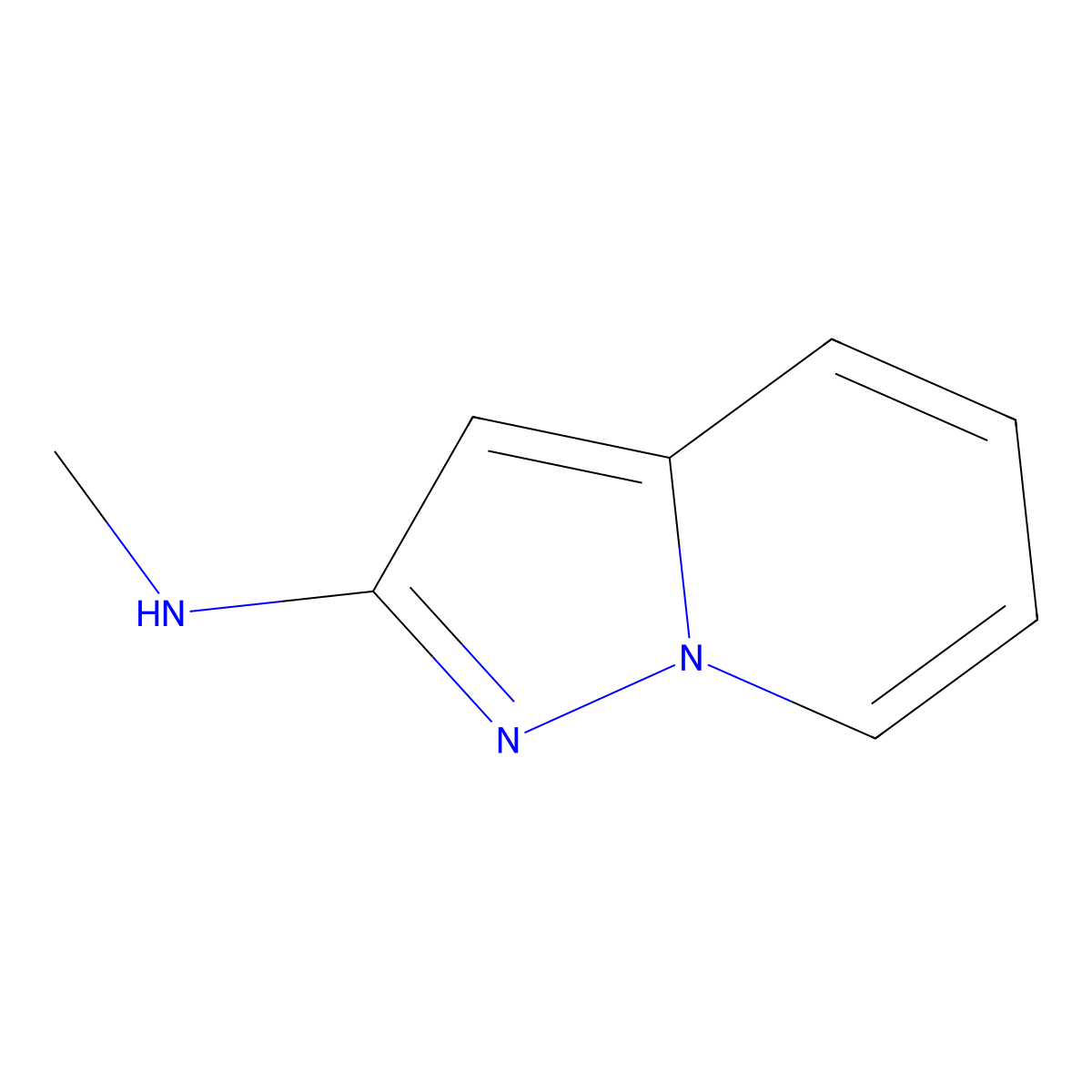Pyrazolo[1,5-A]pyridin-2-YL-methylamine molecular structure, CAS 2168930-55-8