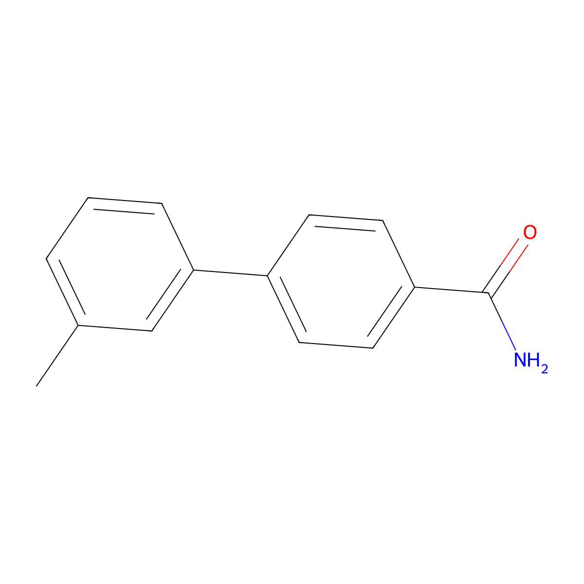 4-(3-Methylphenyl)benzamide molecular structure, CAS 2168948-63-6
