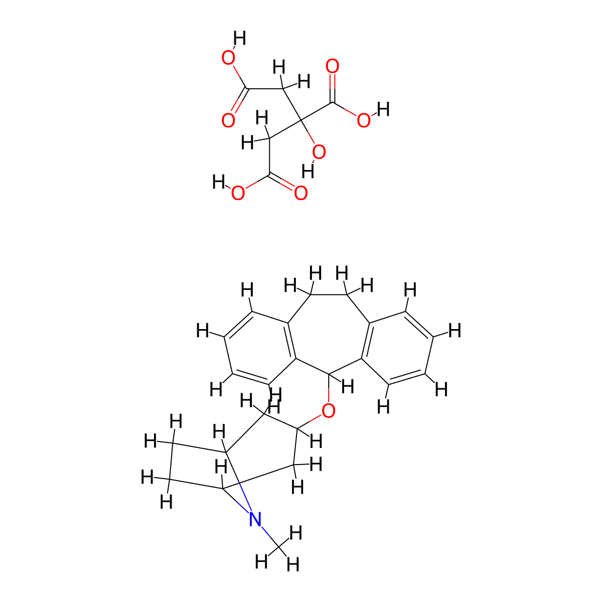 Brontisol molecular structure, CAS 2169-75-7