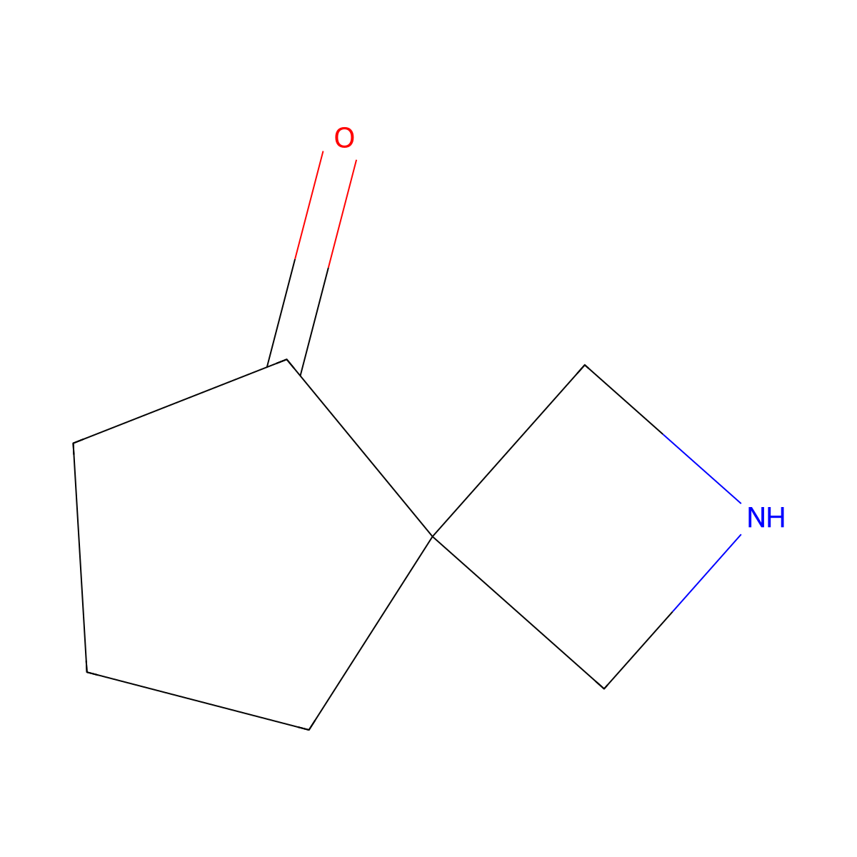 2-Azaspiro[3.4]octan-5-one molecular structure, CAS 2169010-09-5
