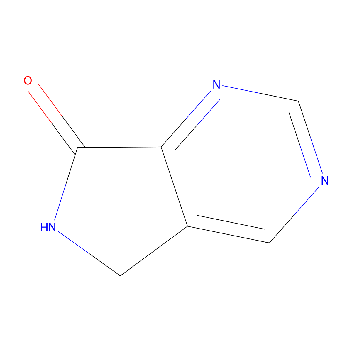 5,6-Dihydropyrrolo[3,4-d]pyrimidin-7-one molecular structure, CAS 2169016-62-8