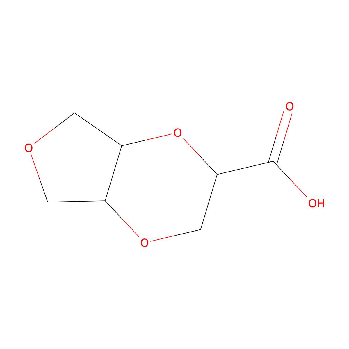 Hexahydrofuro[3,4-b][1,4]dioxine-2-carboxylicacid molecular structure, CAS 2169190-06-9