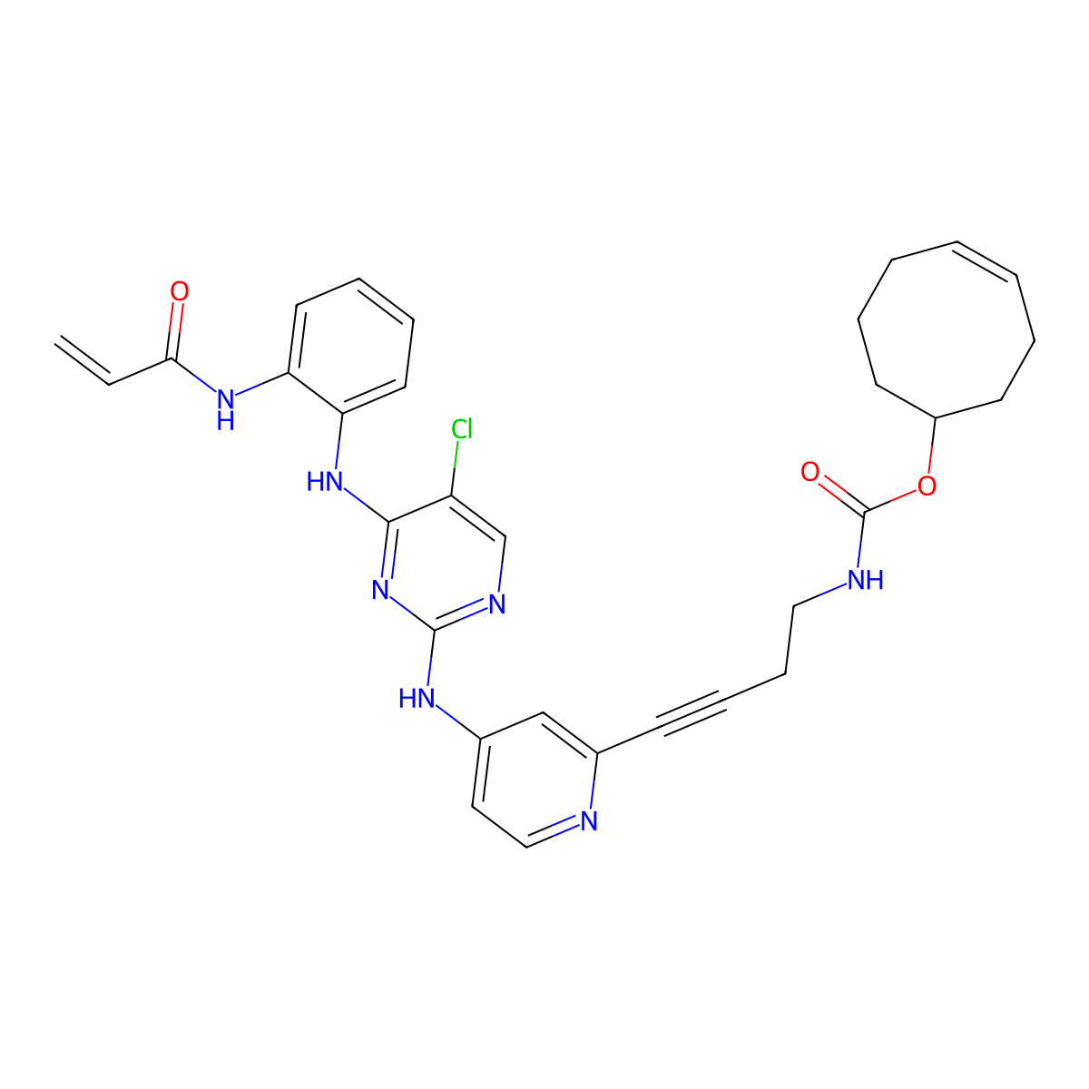 ERK1/2 inhibitor 9 molecular structure, CAS 2169302-75-2