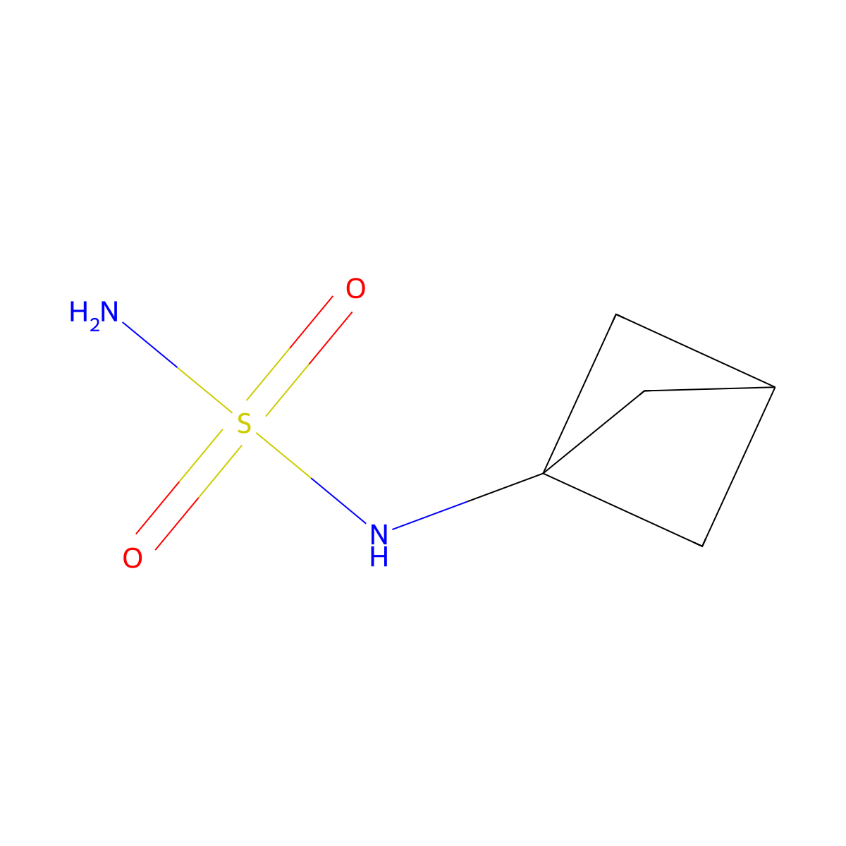 N-{bicyclo[1.1.1]pentan-1-yl}aminosulfonamide molecular structure, CAS 2169474-91-1