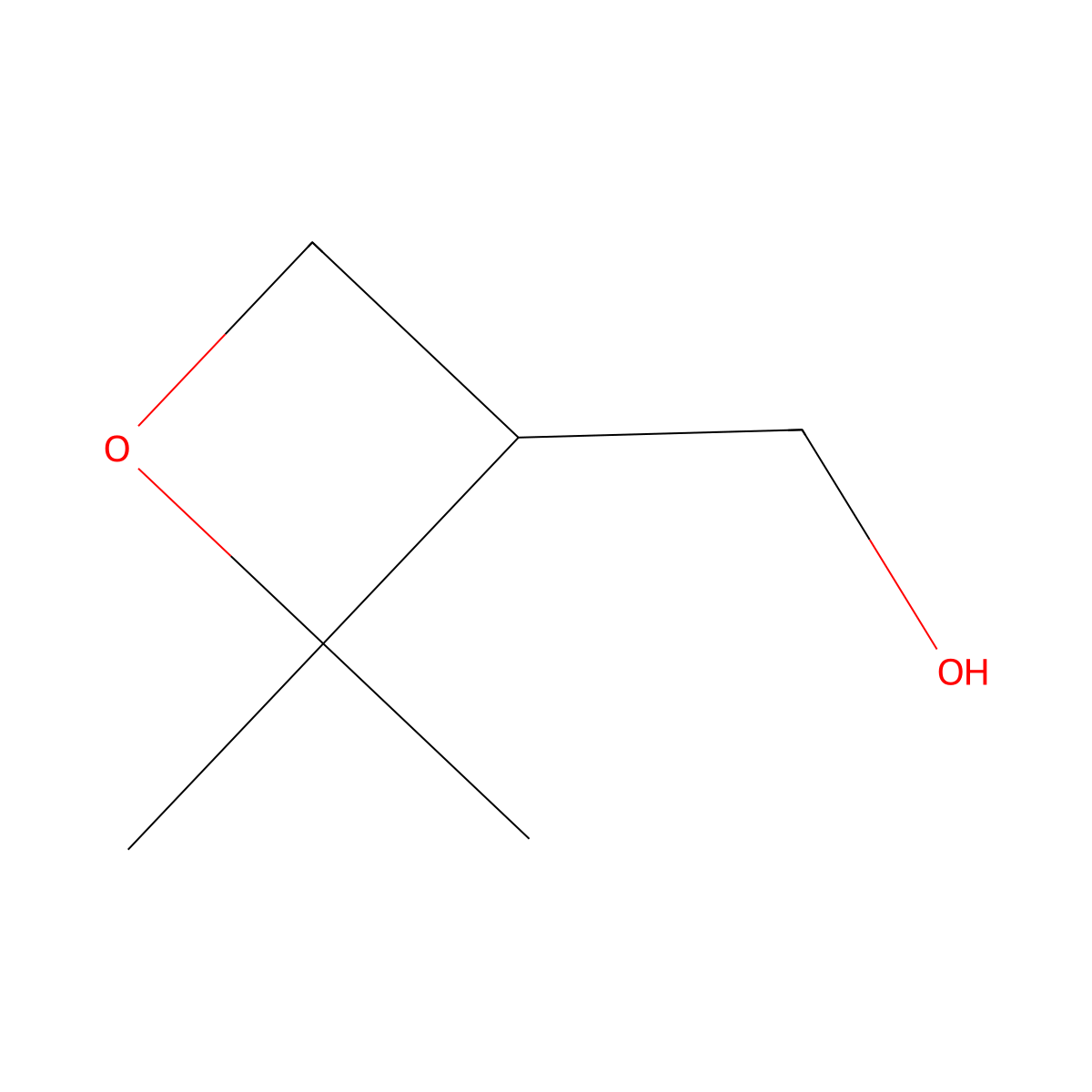 (2,2-Dimethyloxetan-3-yl)methanol molecular structure, CAS 2169650-96-6