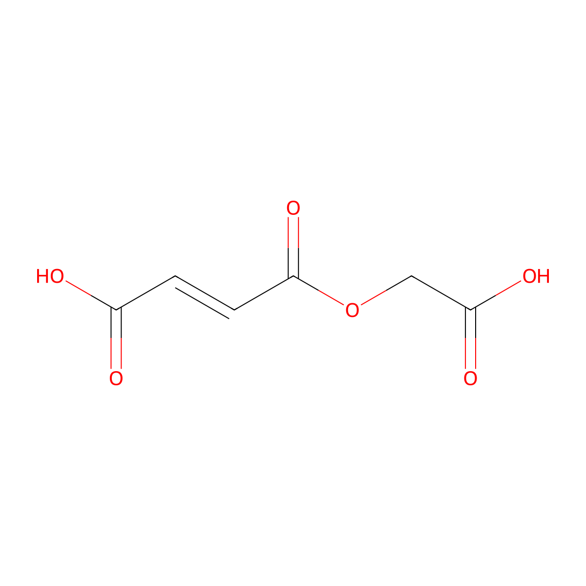 (2E)-4-(carboxymethoxy)-4-oxobut-2-enoic acid molecular structure, CAS 2169861-24-7