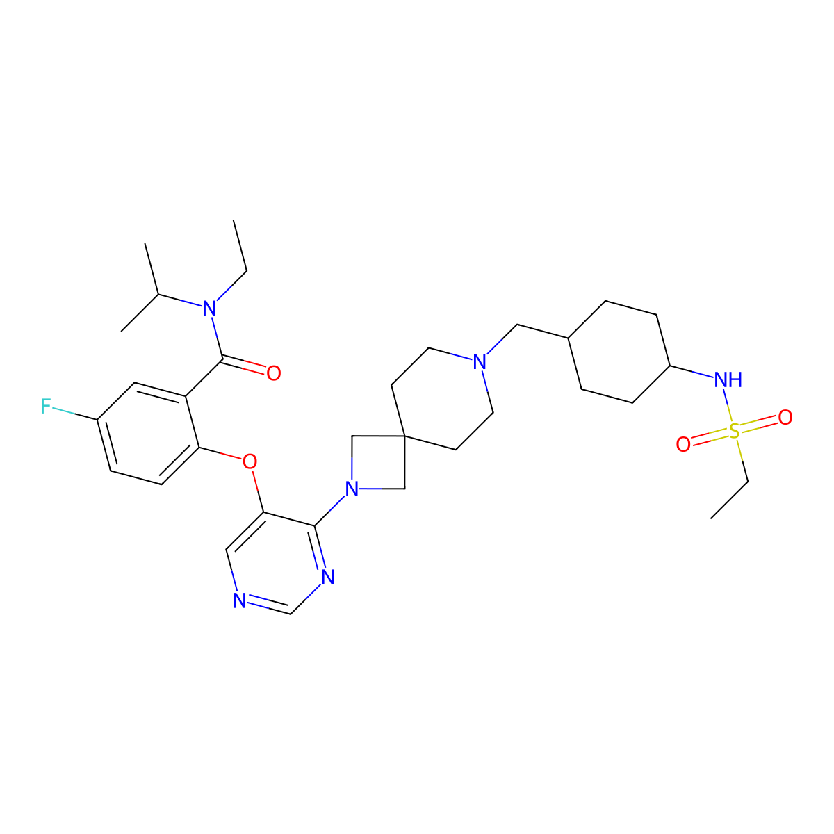 Revumenib molecular structure, CAS 2169919-21-3