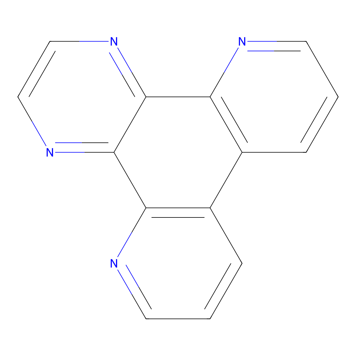 Pyrazino[2,3-f][4,7]phenanthroline molecular structure, CAS 217-82-3