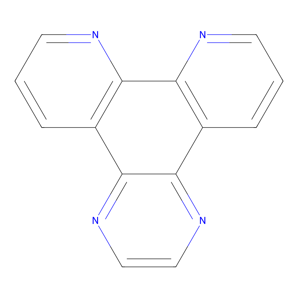Pyrazino[2,3-f][1,10]phenanthroline molecular structure, CAS 217-90-3