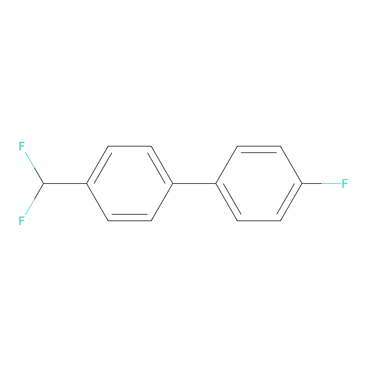 4-(Difluoromethyl)-4'-fluoro-1,1'-biphenyl molecular structure, CAS 2170496-80-5