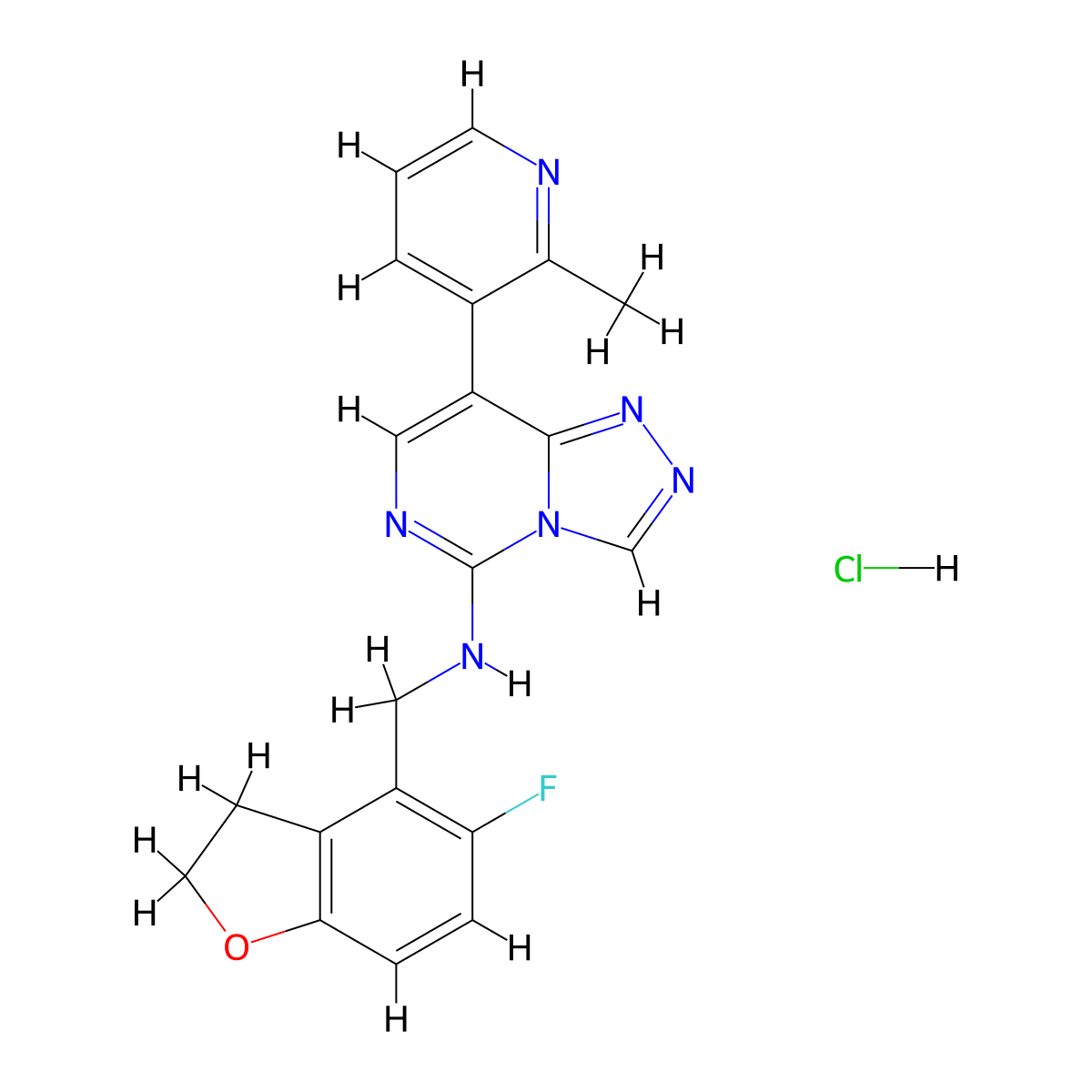 MAK-683 hydrochloride molecular structure, CAS 2170606-94-5
