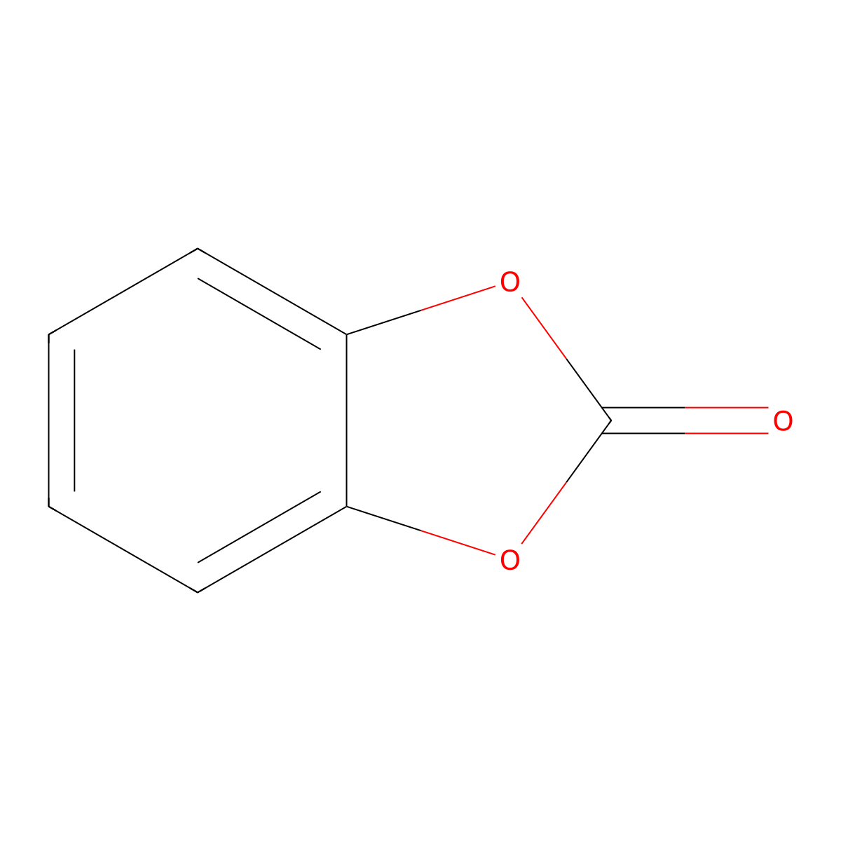 1,3-Benzodioxol-2-one molecular structure, CAS 2171-74-6
