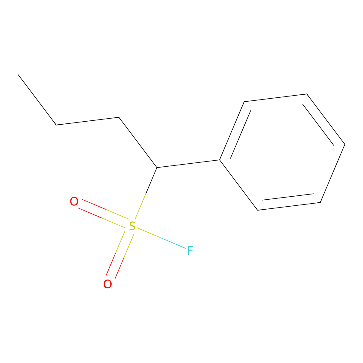 1-Phenylbutane-1-sulfonylfluoride molecular structure, CAS 2171824-29-4