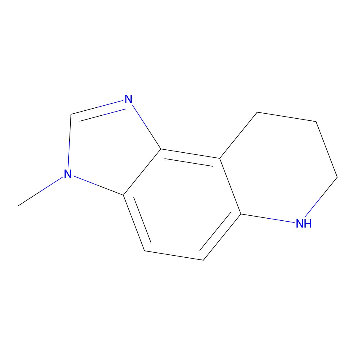 3-methyl-3H,6H,7H,8H,9H-imidazo[4,5-f]quinoline molecular structure, CAS 2171866-50-3