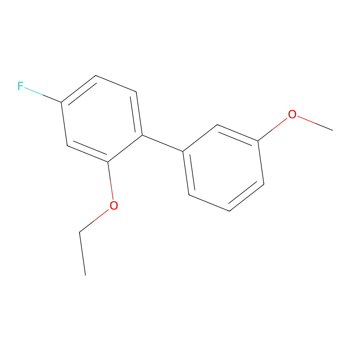 2-Ethoxy-4-fluoro-1-(3-methoxyphenyl)benzene molecular structure, CAS 2172003-06-2