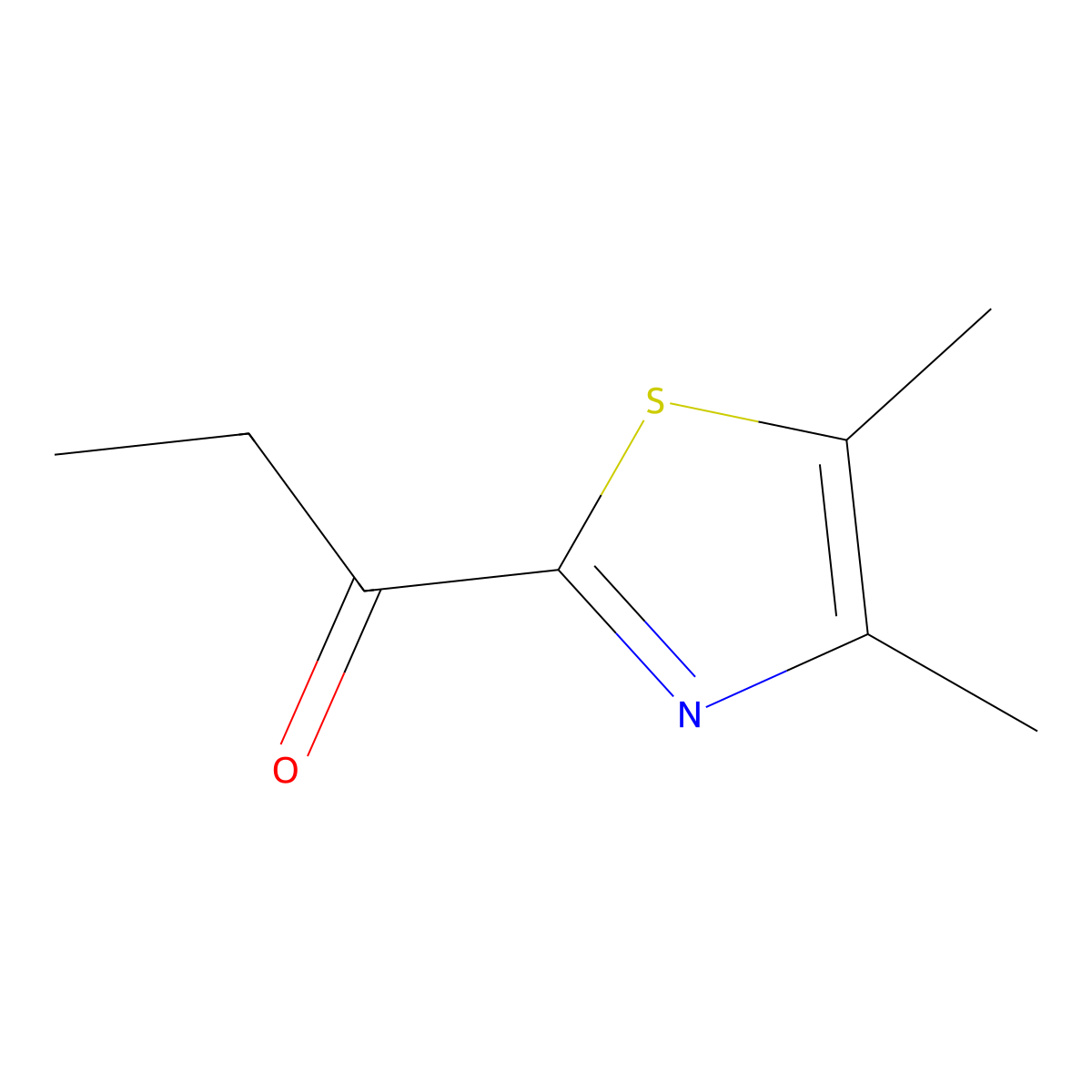 1-(4,5-Dimethylthiazol-2-yl)propan-1-one molecular structure, CAS 2172006-48-1