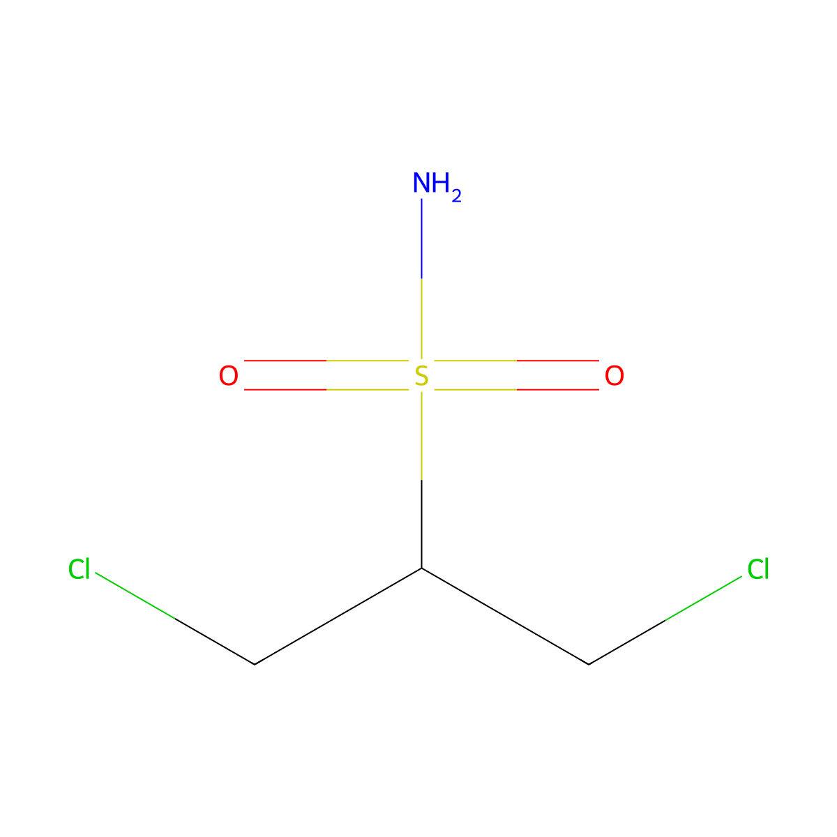 1,3-Dichloropropane-2-sulfonamide molecular structure, CAS 2172050-05-2