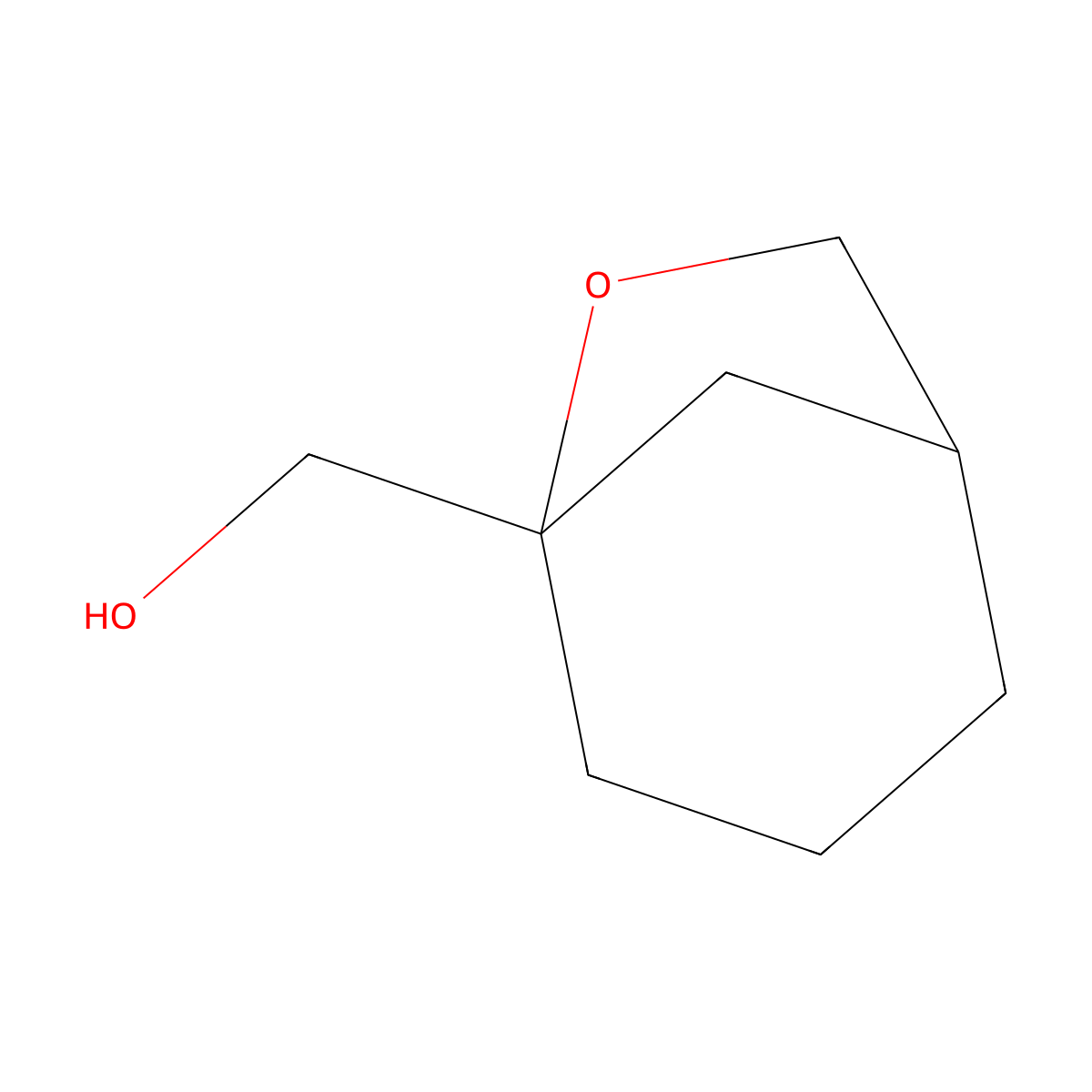 {6-Oxabicyclo[3.2.1]octan-5-yl}methanol molecular structure, CAS 2172067-25-1