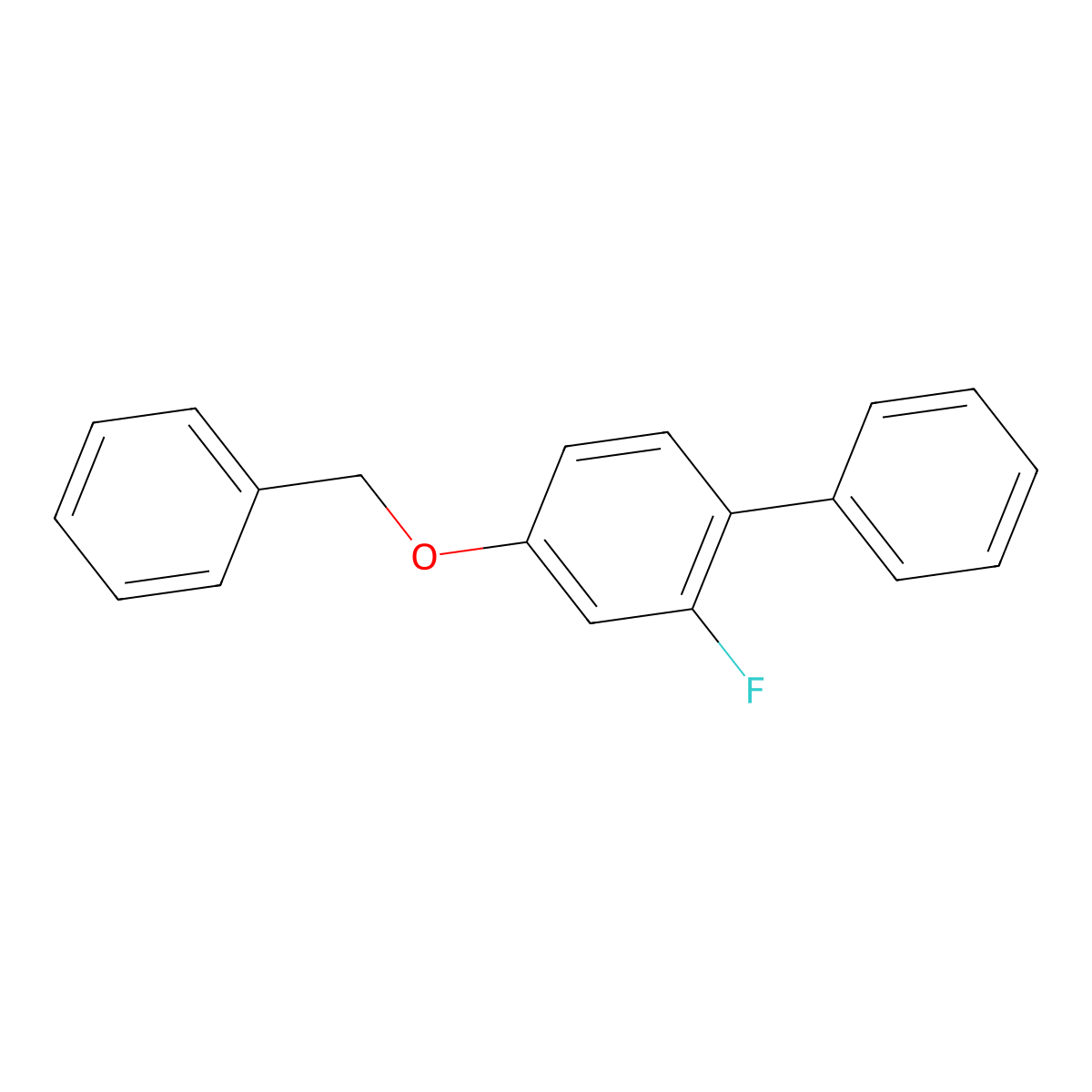 4-(Benzyloxy)-2-fluoro-1-phenylbenzene molecular structure, CAS 2172103-35-2