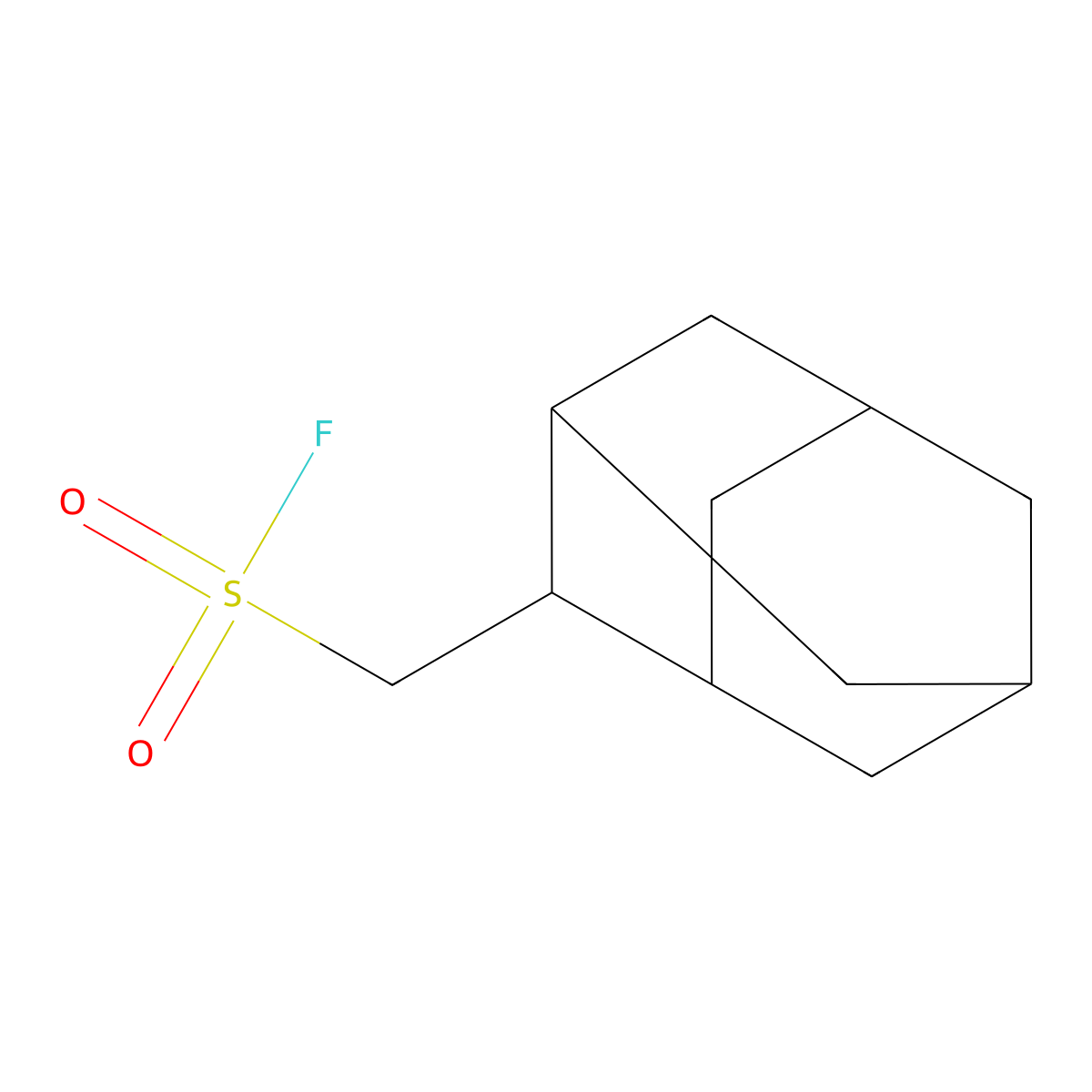 (Adamantan-2-yl)methanesulfonyl fluoride molecular structure, CAS 2172124-04-6