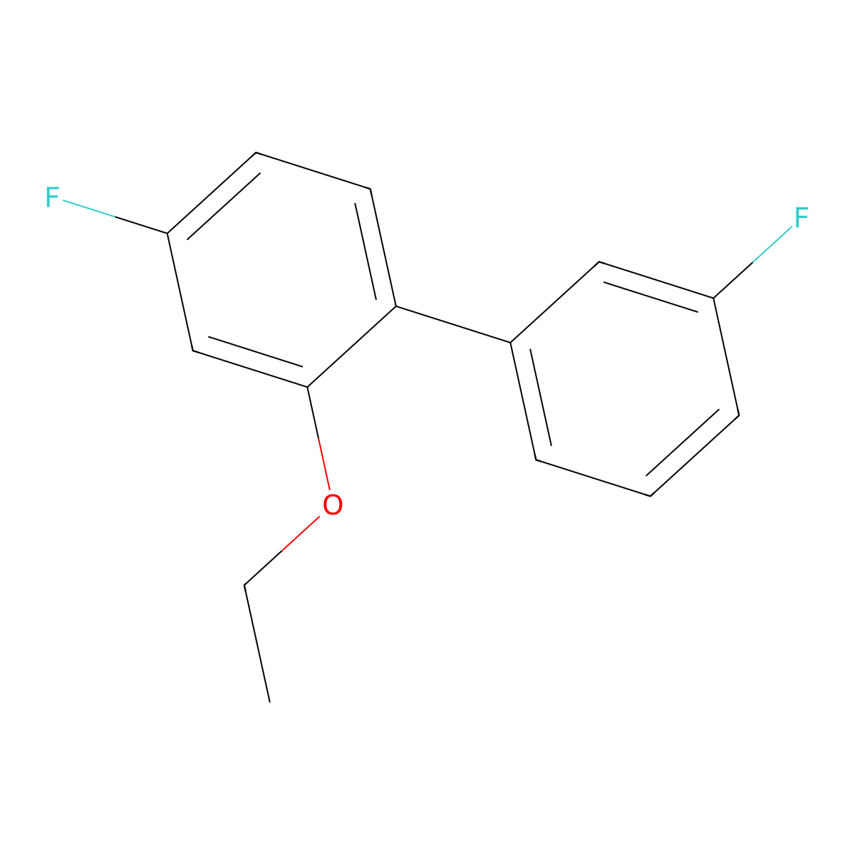 2-Ethoxy-4-fluoro-1-(3-fluorophenyl)benzene molecular structure, CAS 2172133-37-6