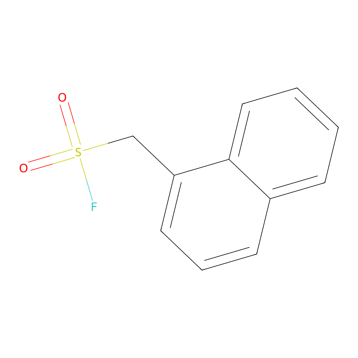 (Naphthalen-1-yl)methanesulfonylfluoride molecular structure, CAS 2172190-46-2