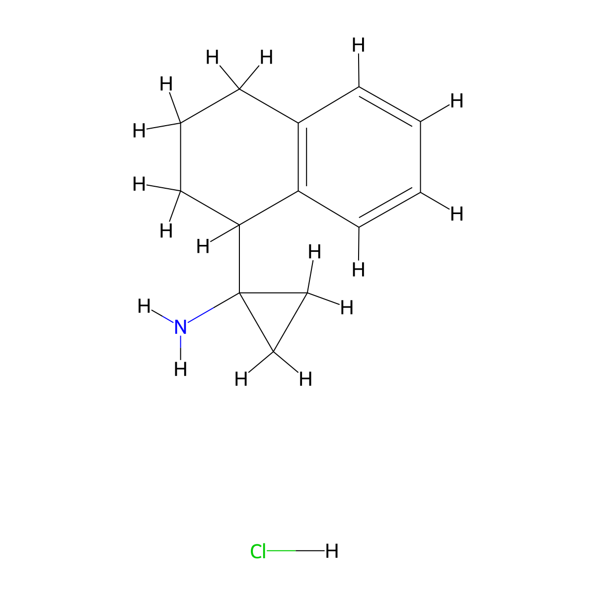 1-(1,2,3,4-Tetrahydronaphthalen-1-yl)cyclopropan-1-amine hydrochloride molecular structure, CAS 2172495-64-4