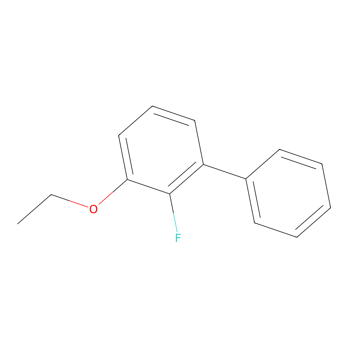1-Ethoxy-2-fluoro-3-phenylbenzene molecular structure, CAS 2172506-68-0