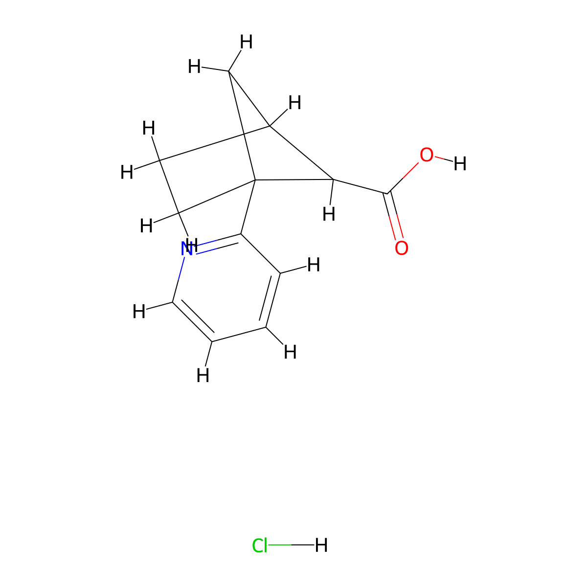 1-(Pyridin-2-yl)bicyclo[2.1.1]hexane-5-carboxylic acid hydrochloride molecular structure, CAS 2172510-84-6