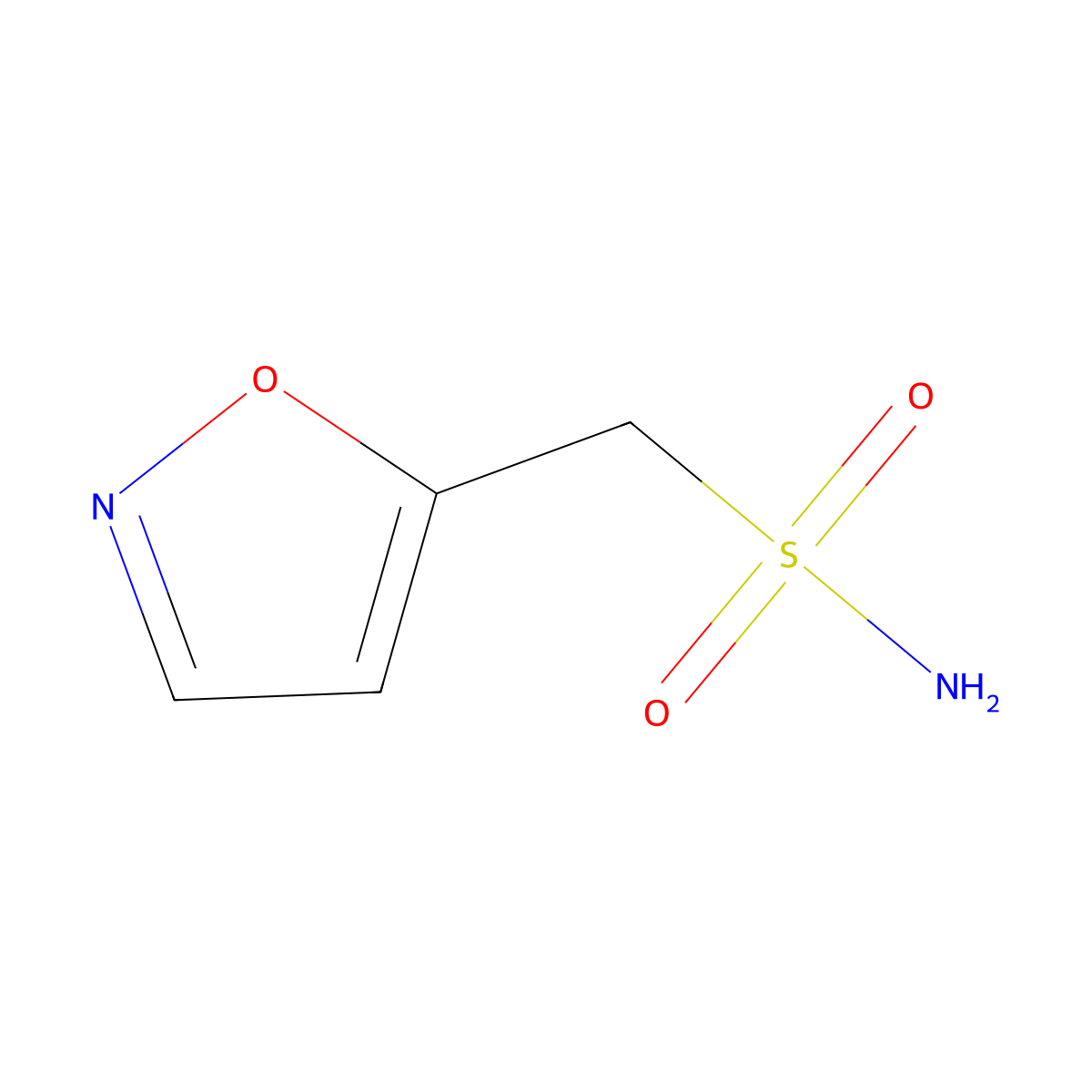 1,2-Oxazol-5-ylmethanesulfonamide molecular structure, CAS 2172540-58-6