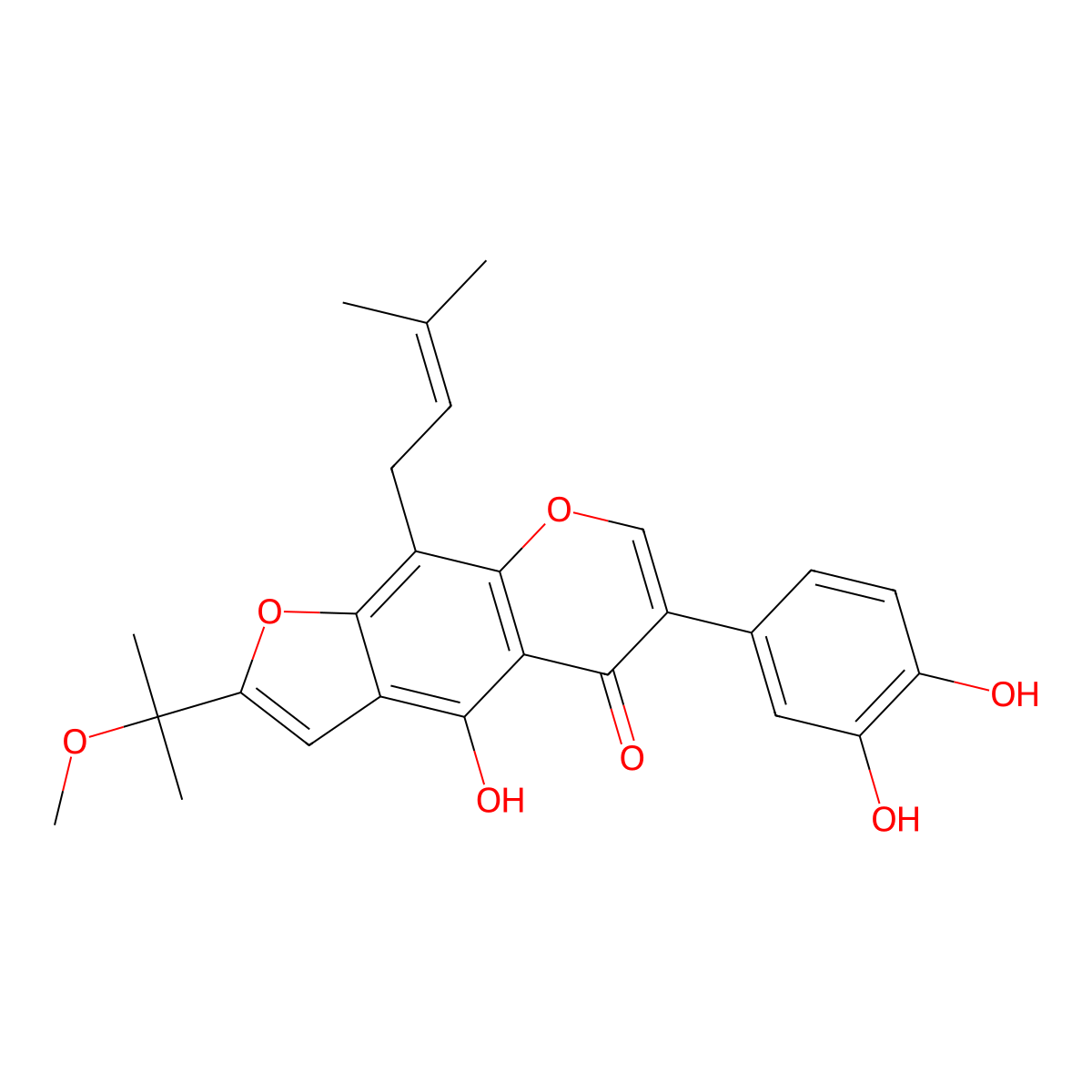 Derrisisoflavone H molecular structure, CAS 2172624-65-4