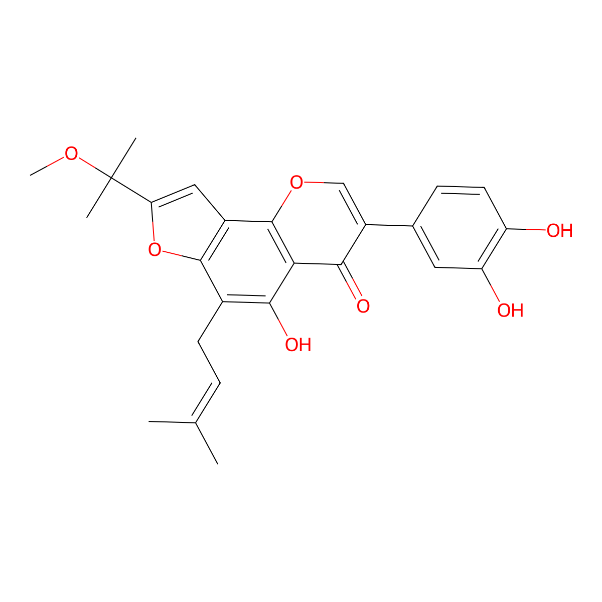 Derrisisoflavone I molecular structure, CAS 2172624-66-5