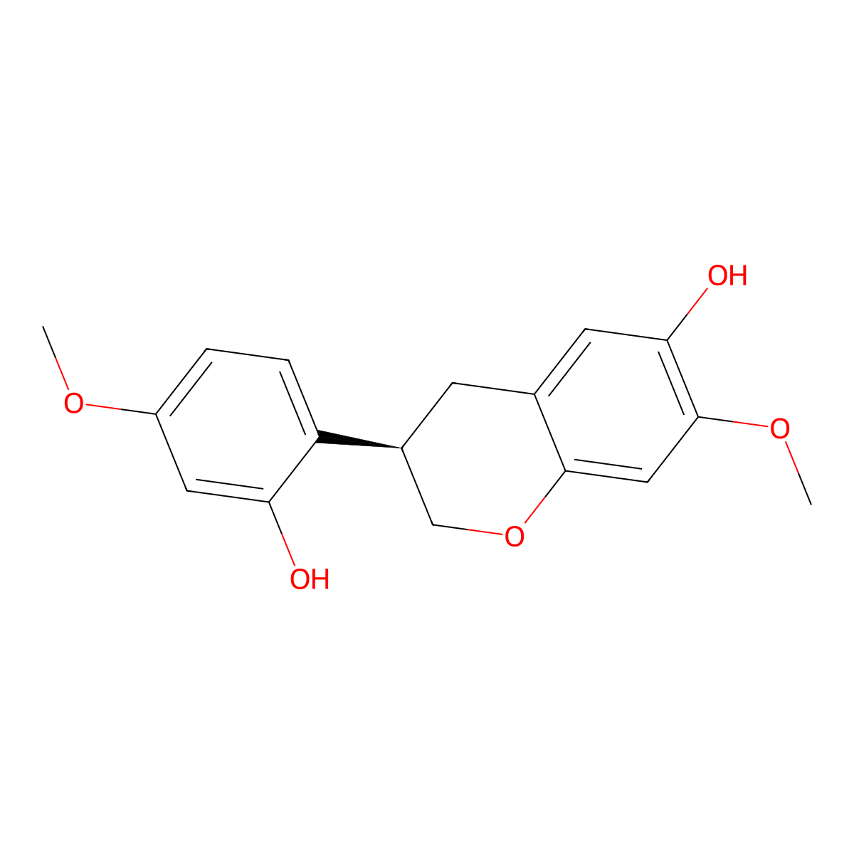 6-Hydroxyisosativan molecular structure, CAS 2172624-69-8