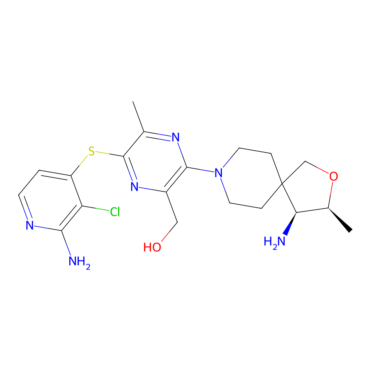 Vociprotafib molecular structure, CAS 2172652-48-9