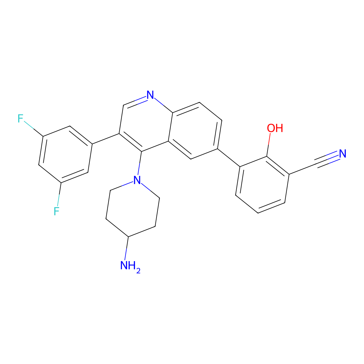 Paltusotine molecular structure, CAS 2172870-89-0